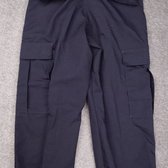 Vintage VF Imagewear Cargo Small Short 30x29 Navy Blue Workwear Uniform Pants - Picture 11 of 12